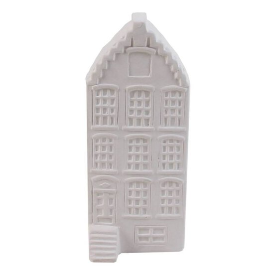 Unglazed Ceramic Town House 17cm image number 2