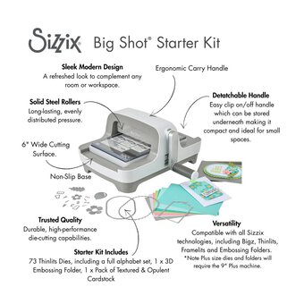 Sizzix Big Shot Machine Starter Kit