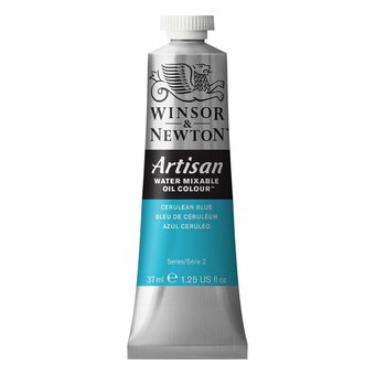 Winsor & Newton Cerulean Blue Artisan Water Mixable Oil Colour 37ml