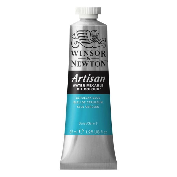 Winsor & Newton Cerulean Blue Artisan Water Mixable Oil Colour 37ml image number 1