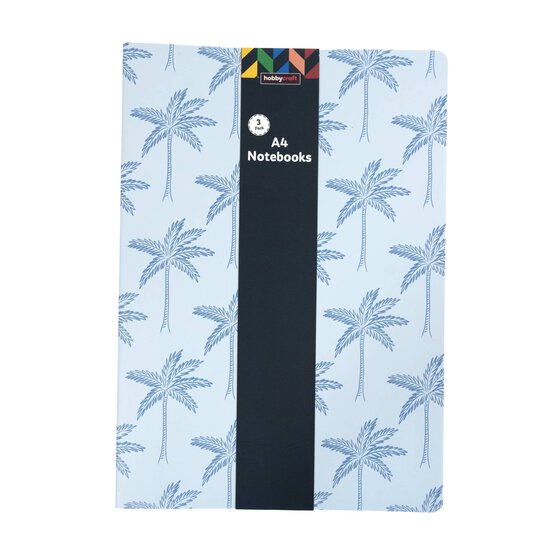 Tiki Beach Notebook Set A4 3 Pack image number 4