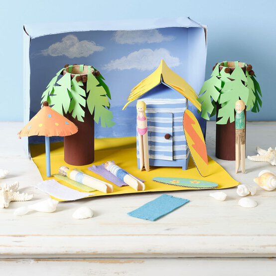 How to Make a Beach Scene image number 1