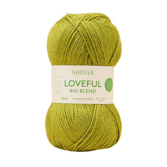 Sirdar Distilled Green Loveful Bio Blend Chunky 100g image number 1