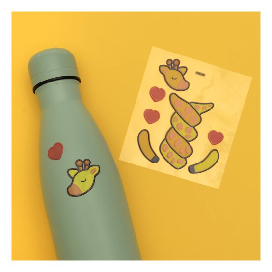 Giraffe Bottle Stickers image number 2