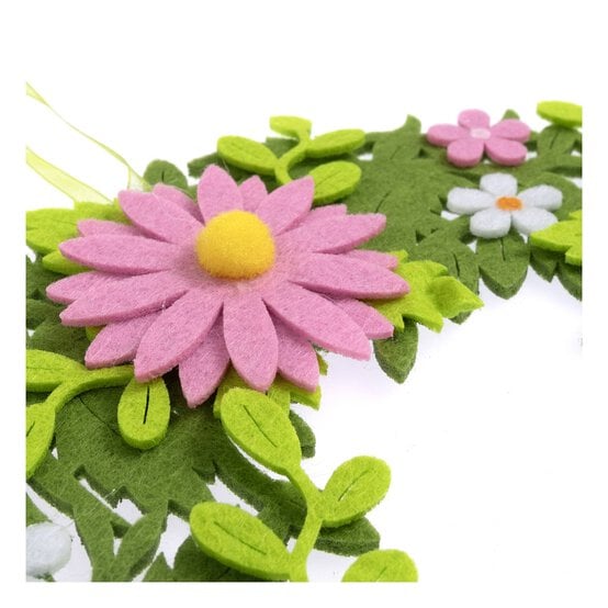 Felt Easter Wreath 31cm image number 4