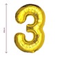 Extra Large Gold Foil Number 3 Balloon image number 2