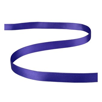 Purple Double-Faced Satin Ribbon 12mm x 5m