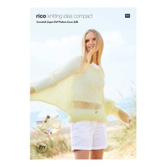 Rico Super Kid Mohair Sweater Digital Pattern 871