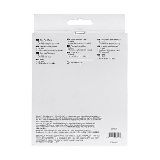 Cricut Ultimate Fine Pen Set 30 Pack image number 6