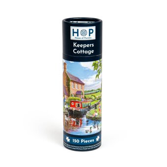 House of Puzzles Keepers Cottage Jigsaw Puzzle Tube 150 Pieces