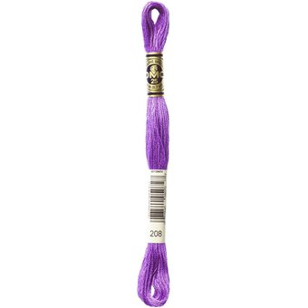 DMC Purple Mouline Special 25 Cotton Thread 8m (208) image number 3