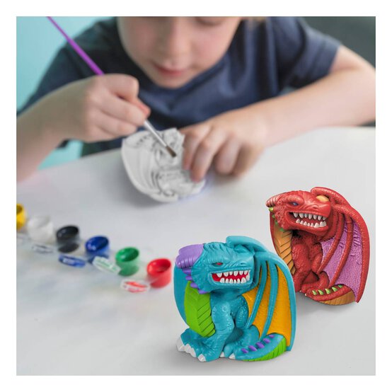3D Dragons Mould and Paint Kit image number 4