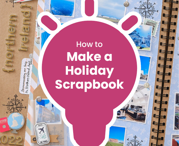 Idea - How to Make a Holiday Scrapbook