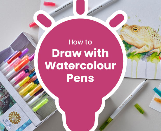 Idea - How to Draw with Watercolour Pens