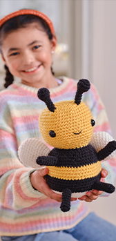 How to Crochet an Amigurumi Bee