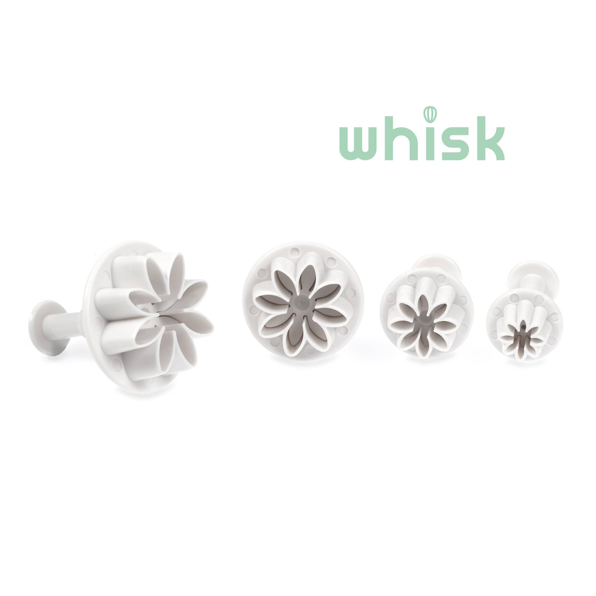 Whisk Daisy Plunge Cutters 4 Pack