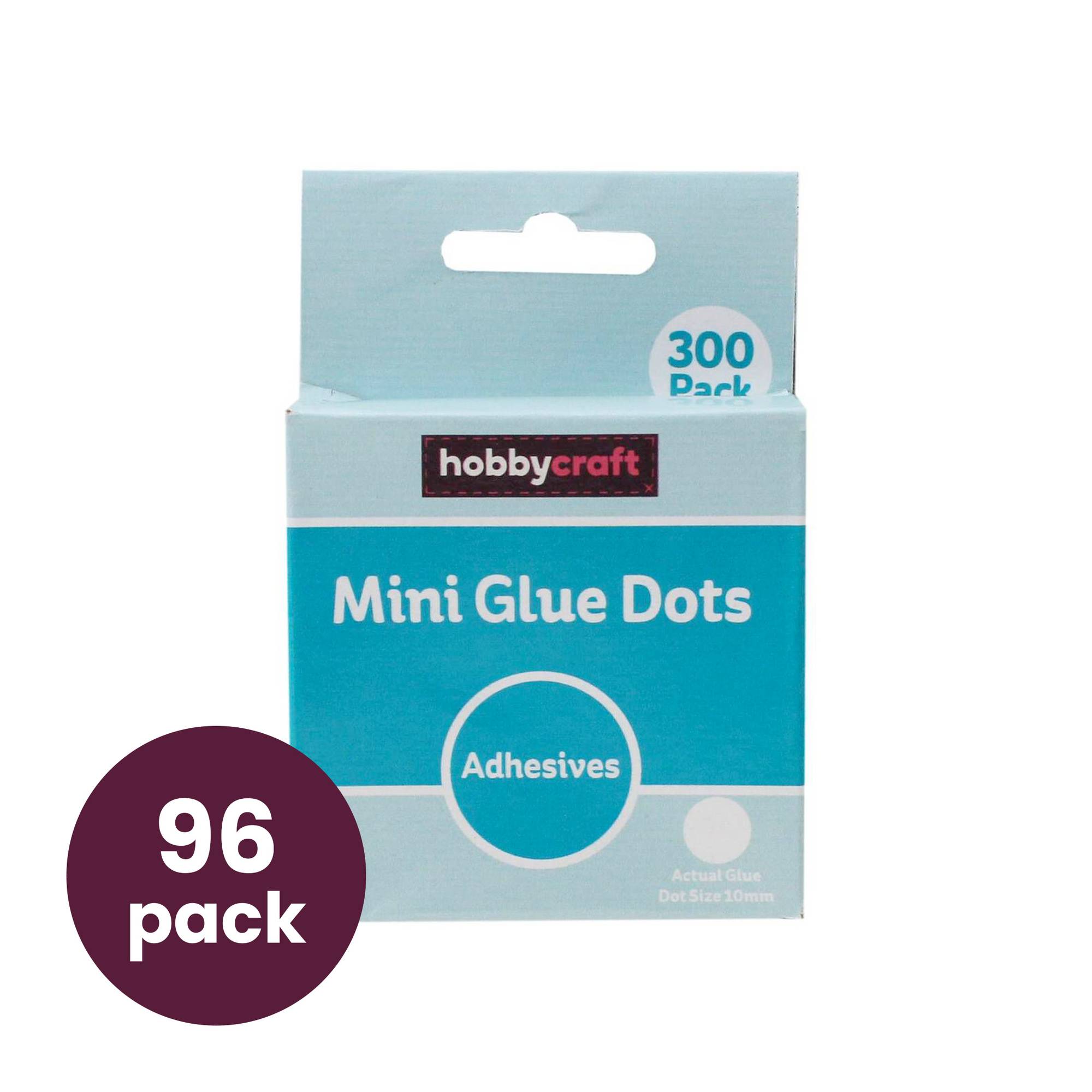 Mini Glue Dots Set 96 Pack Bundle Hobbycraft