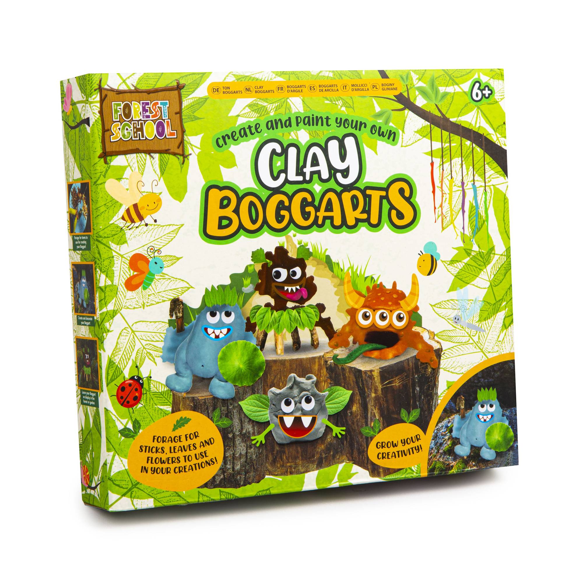 Create and Paint Your Own Clay Boggarts Hobbycraft