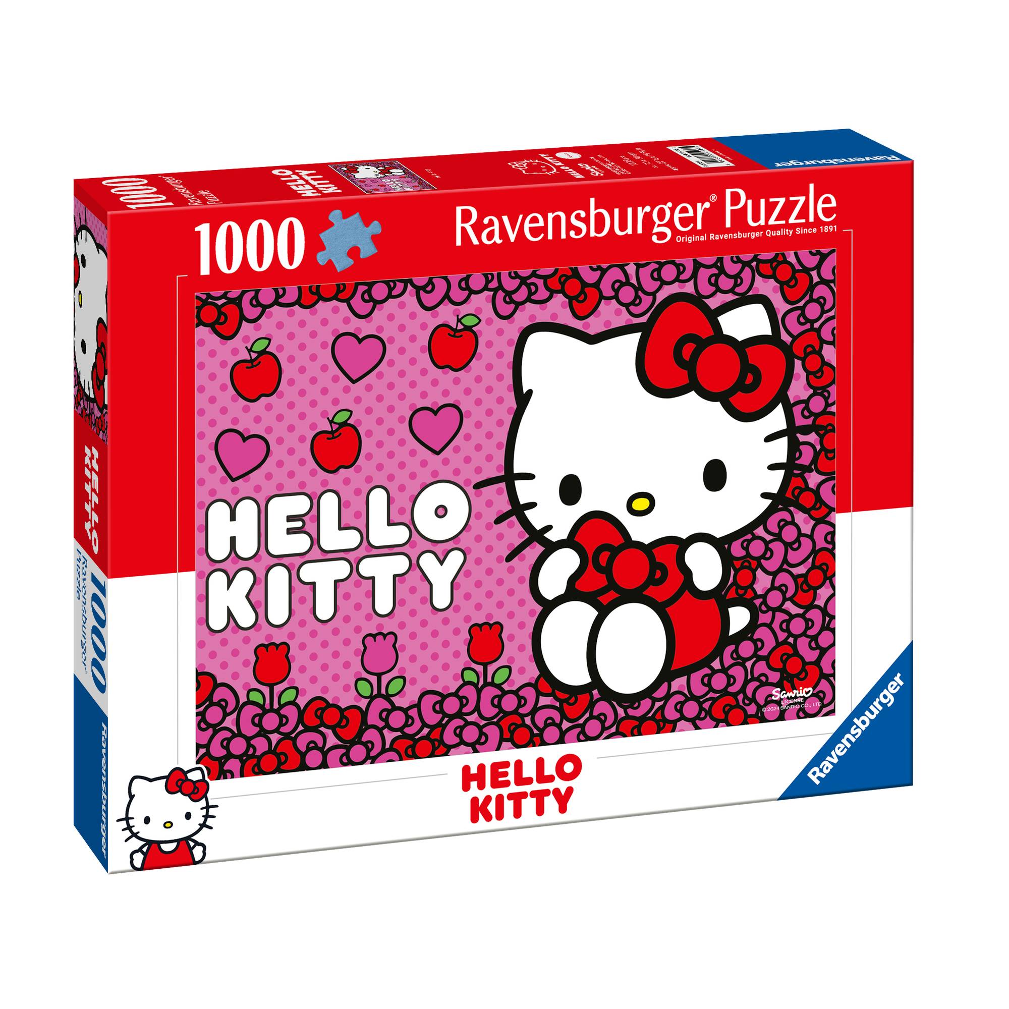 Hello Kitty 1000ピースジグソーパズル Ravensburger Hello Kitty Jigsaw Puzzle 1000 Pieces | Hobbycraft