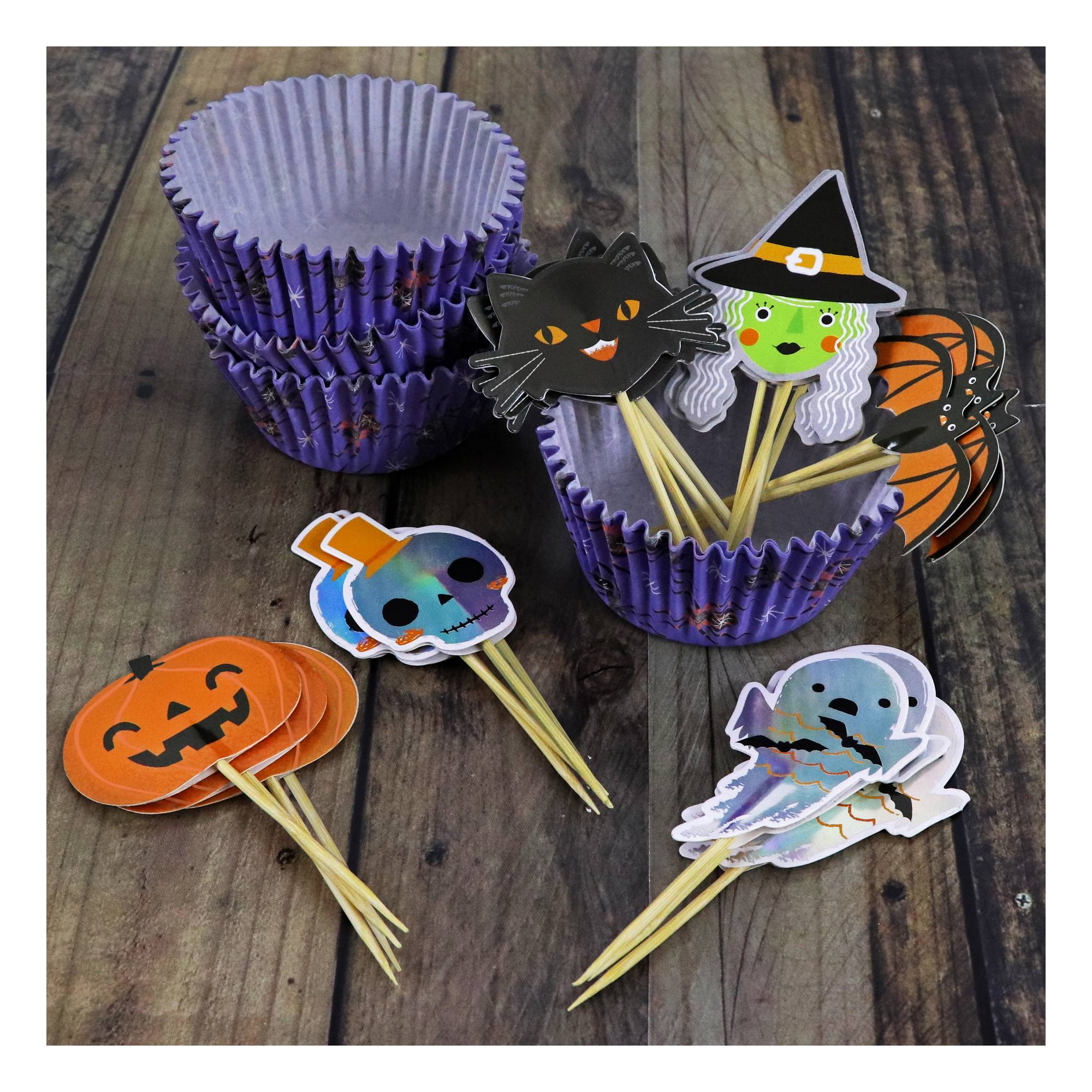 Halloween Cupcake Kit 24 Pack Hobbycraft