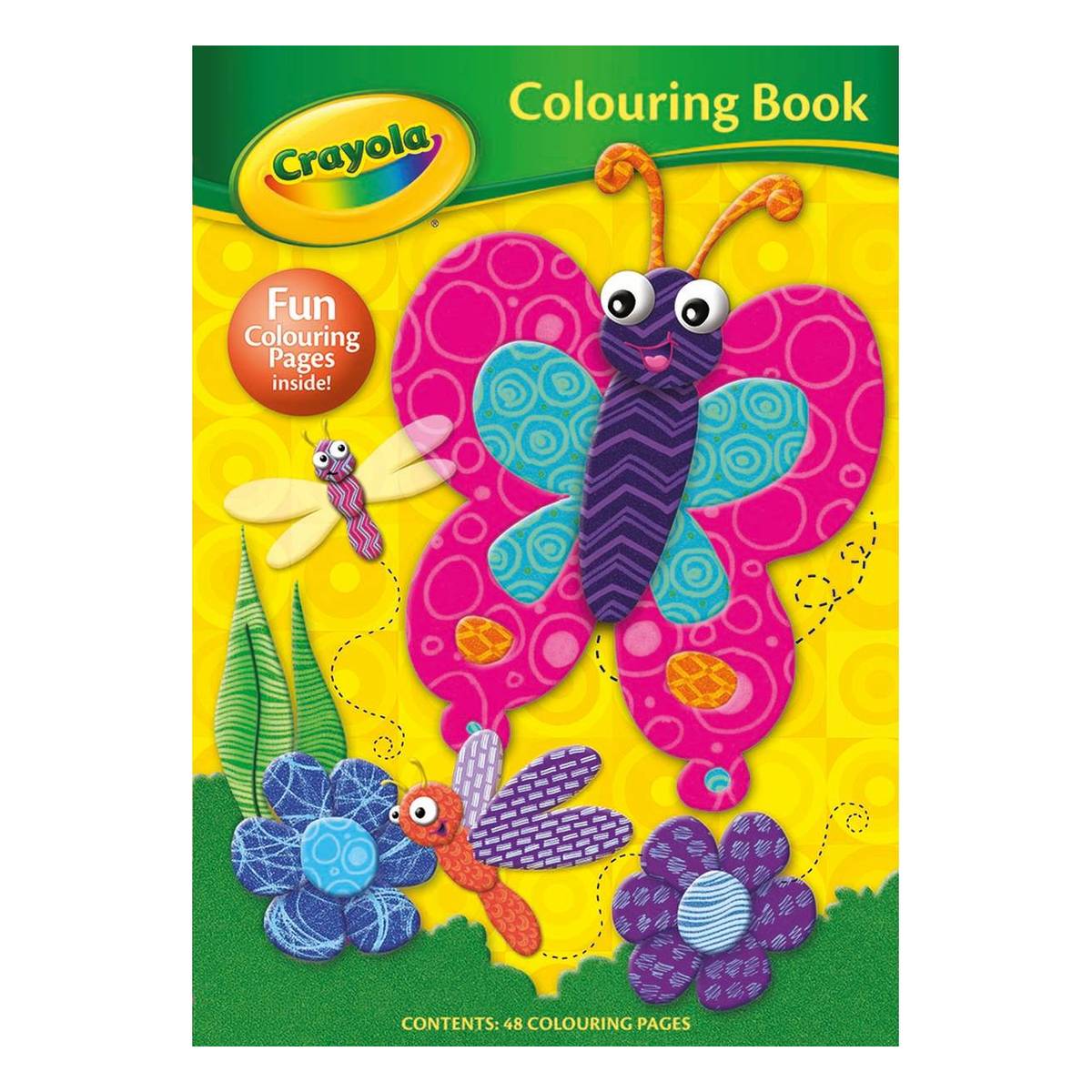 Crayola Butterfly Colouring Book Hobbycraft