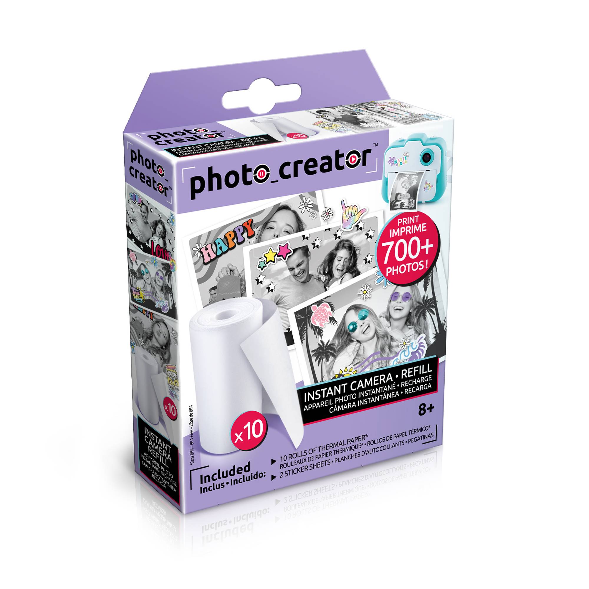 Photo Creator Instant Camera Refill Kit 10 Pack Hobbycraft