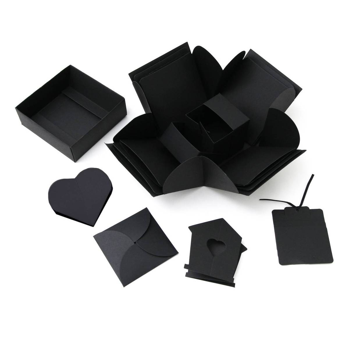 Recollections Large Black Memory Explosion Box - Each