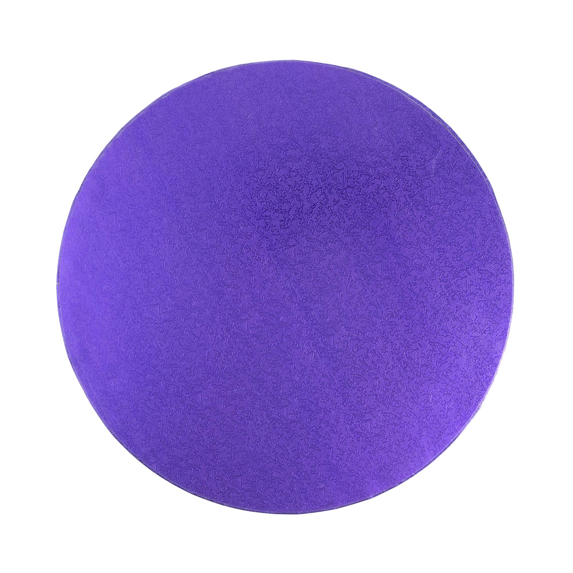 Purple Round Cake Drum 10 Inches Hobbycraft