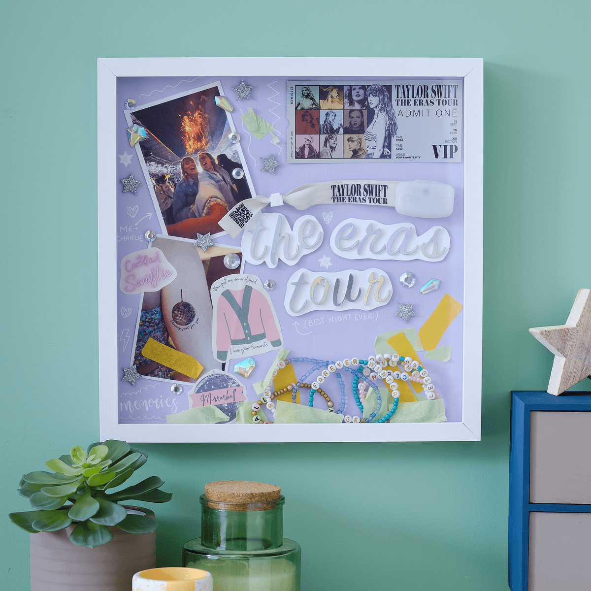 Setlist Frame How to Make a Concert Memory Frame | Hobbycraft