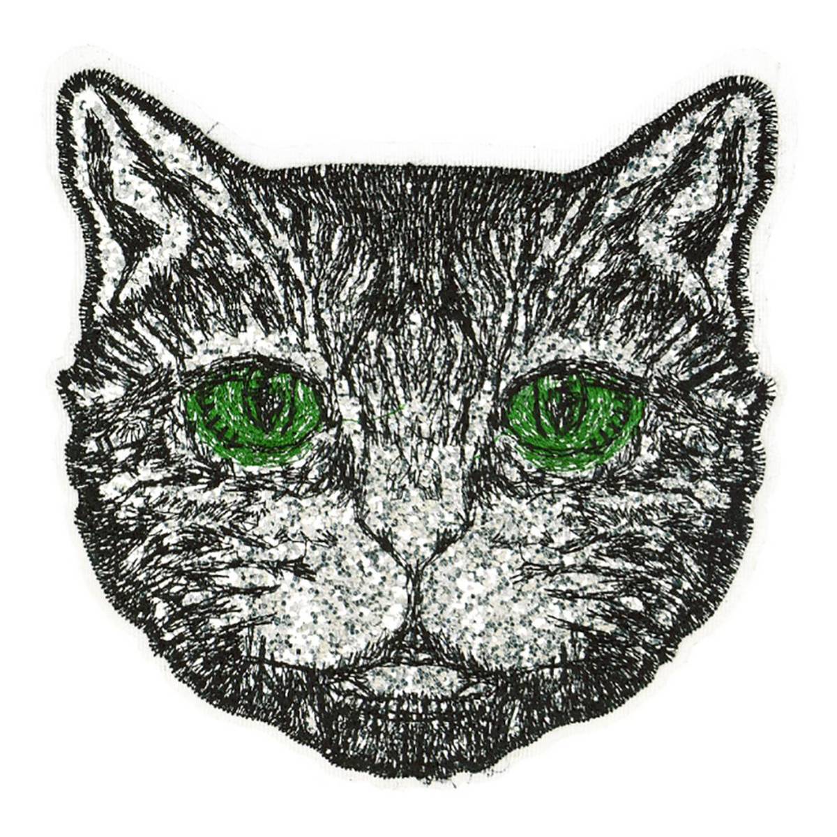 Cat IronOn Patch 15cm x 15cm Hobbycraft