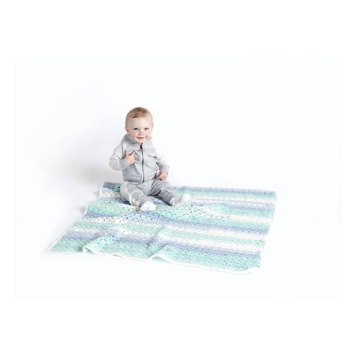 FREE PATTERN Caron Baby Cakes Crochet Blanket Hobbycraft