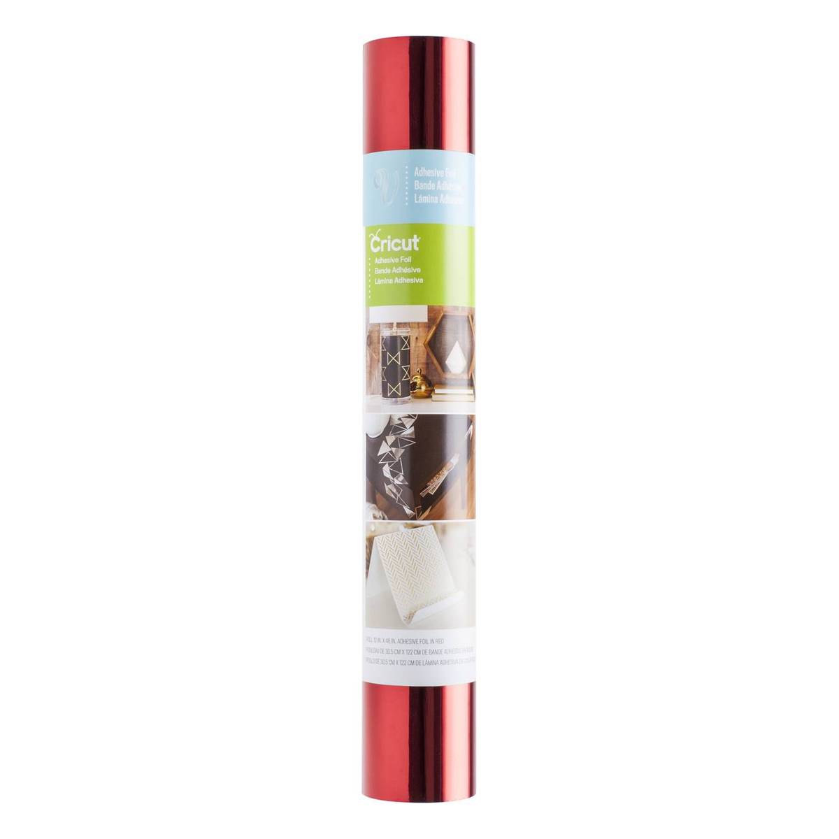 Cricut Red Adhesive Foil 12 x 48 Inches Hobbycraft