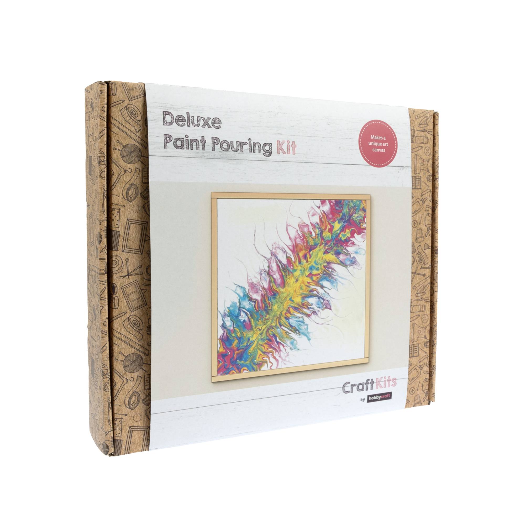 Deluxe Paint Pouring Kit Hobbycraft