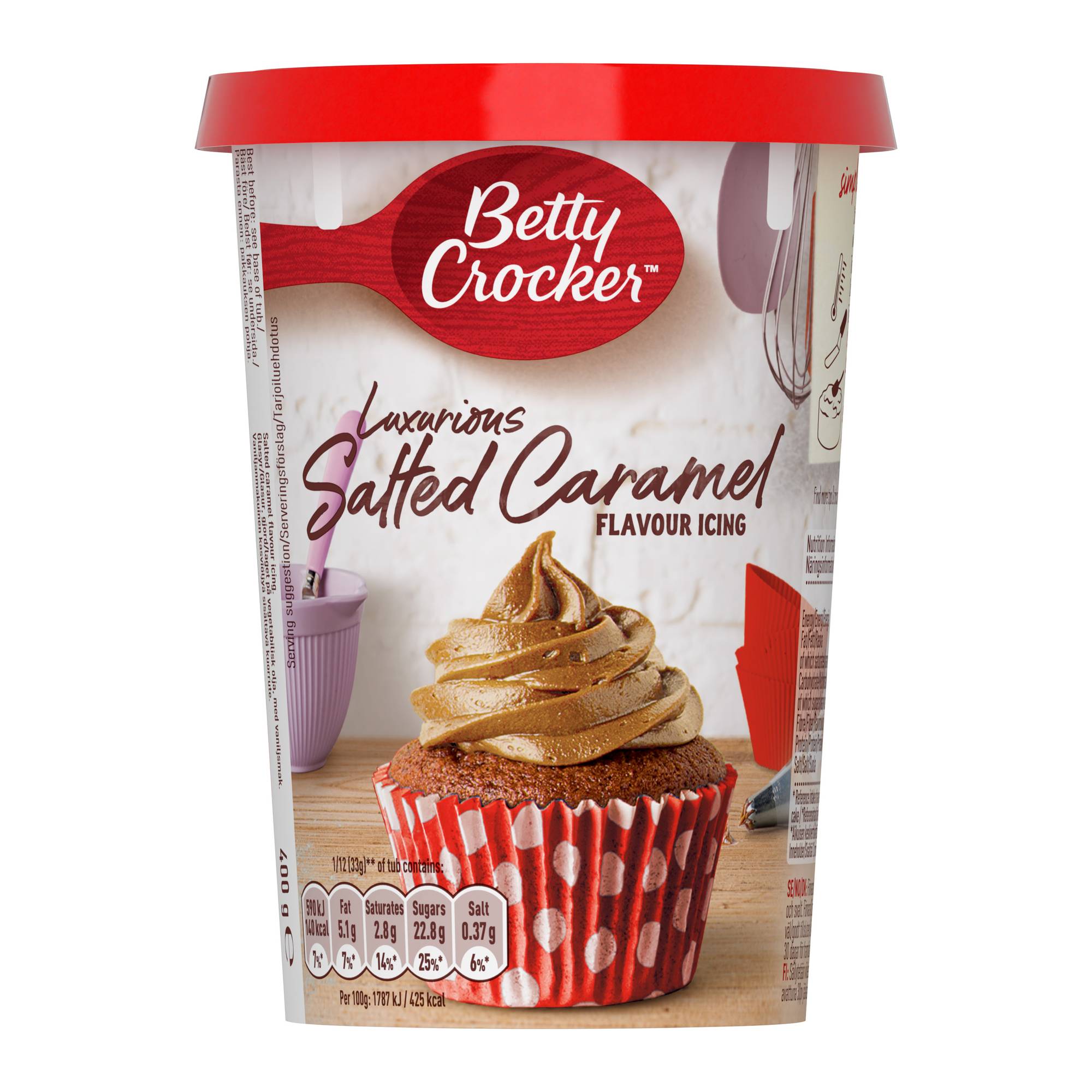 Betty Crocker Salted Caramel Icing 400g Hobbycraft