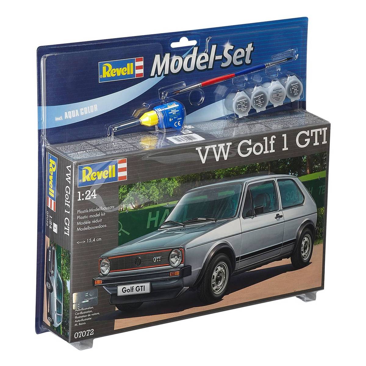Revell VW Golf 1 GTI Model Kit 124 Hobbycraft