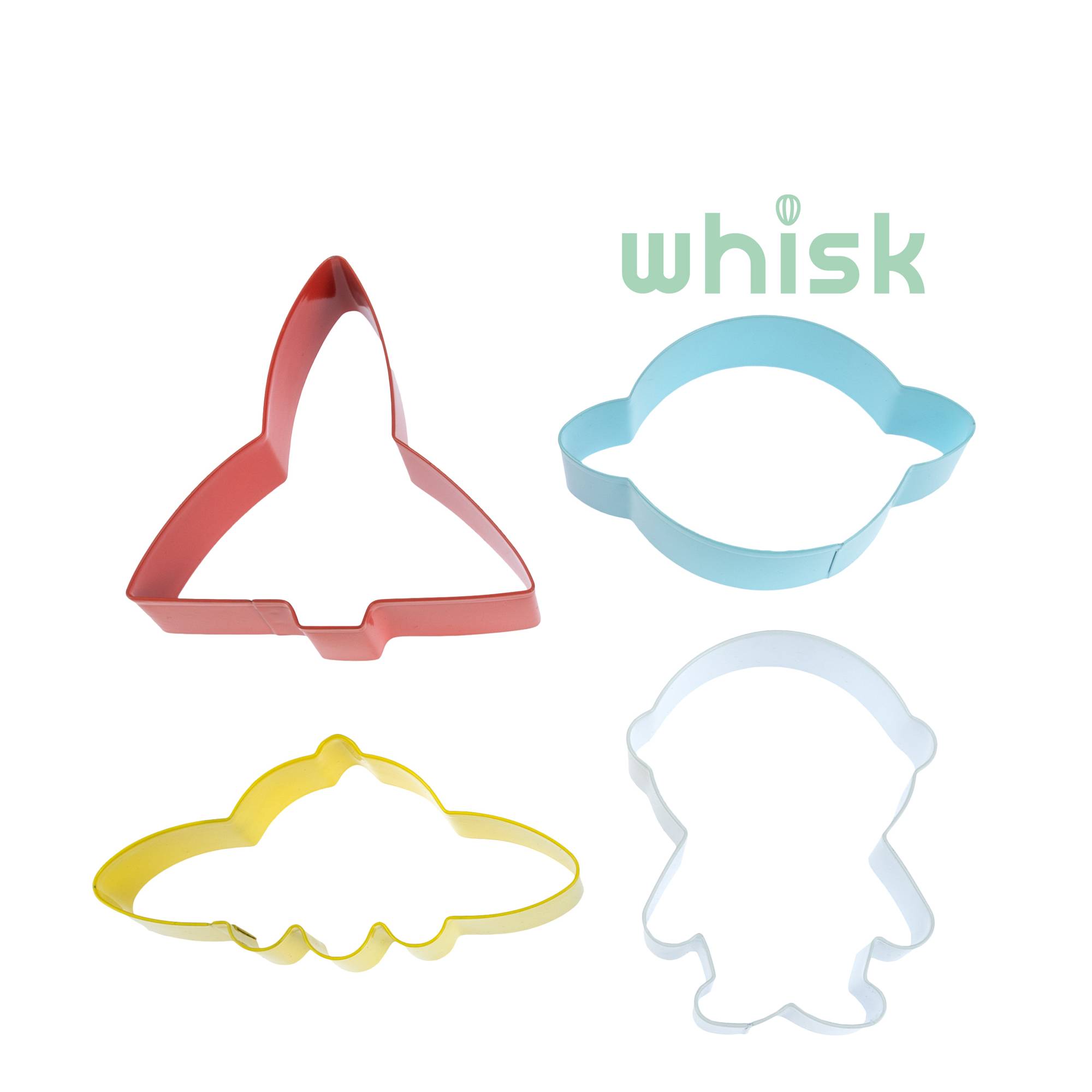 Whisk Space Cookie Cutters 4 Pack