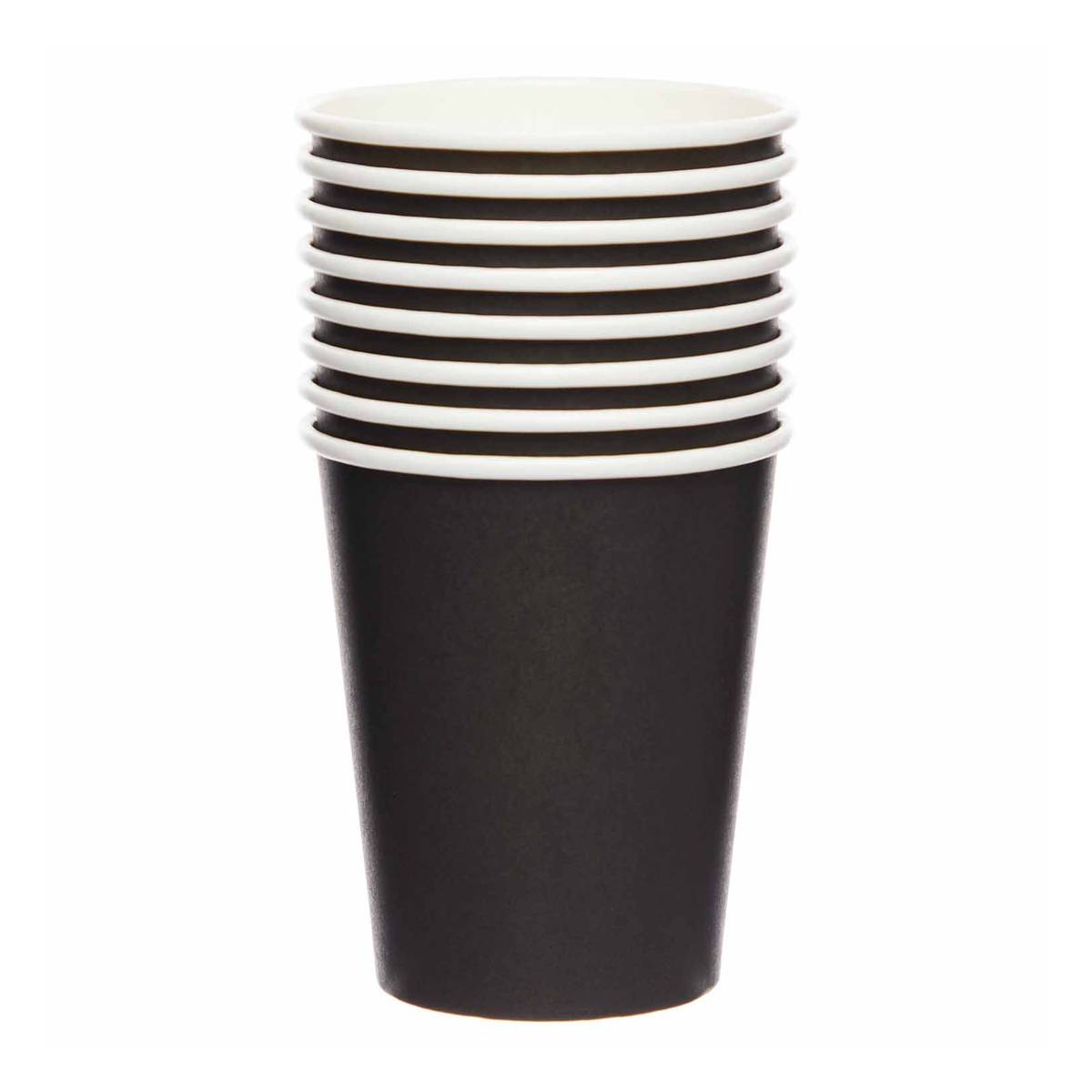 Charcoal Paper Cups 8 Pack Hobbycraft