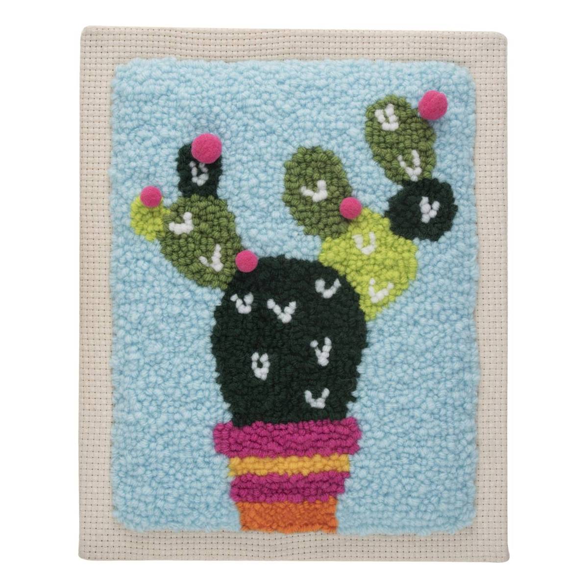 Cactus Punch Needle Kit Hobbycraft
