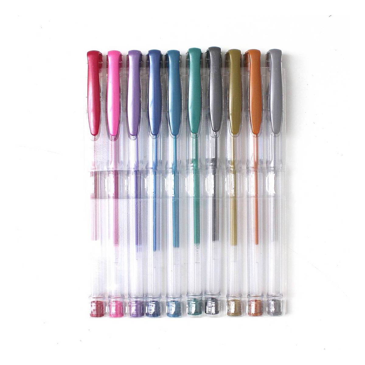Metallic Gel Pens 10 Pack Hobbycraft