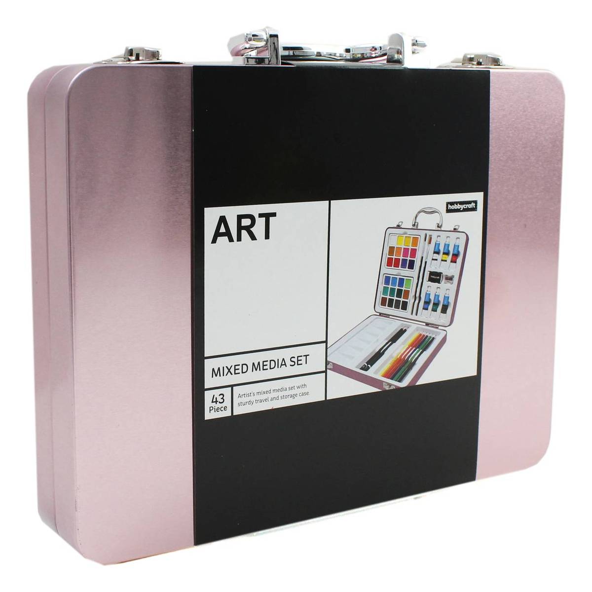 Mixed Media Art Set 43 Pieces Hobbycraft