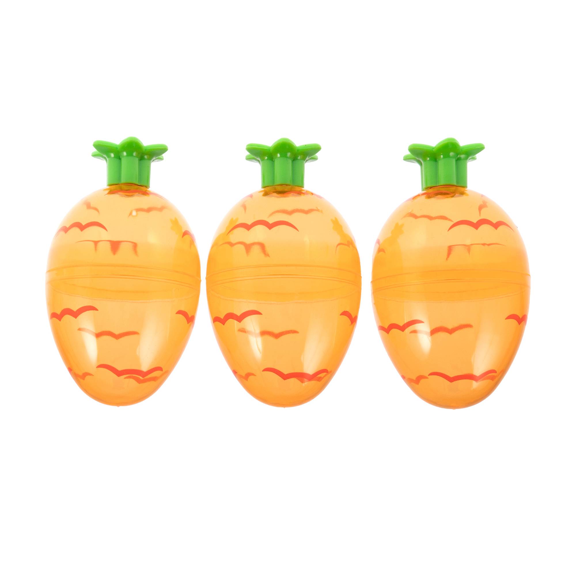 Fillable Carrot Eggs 3 Pack Hobbycraft