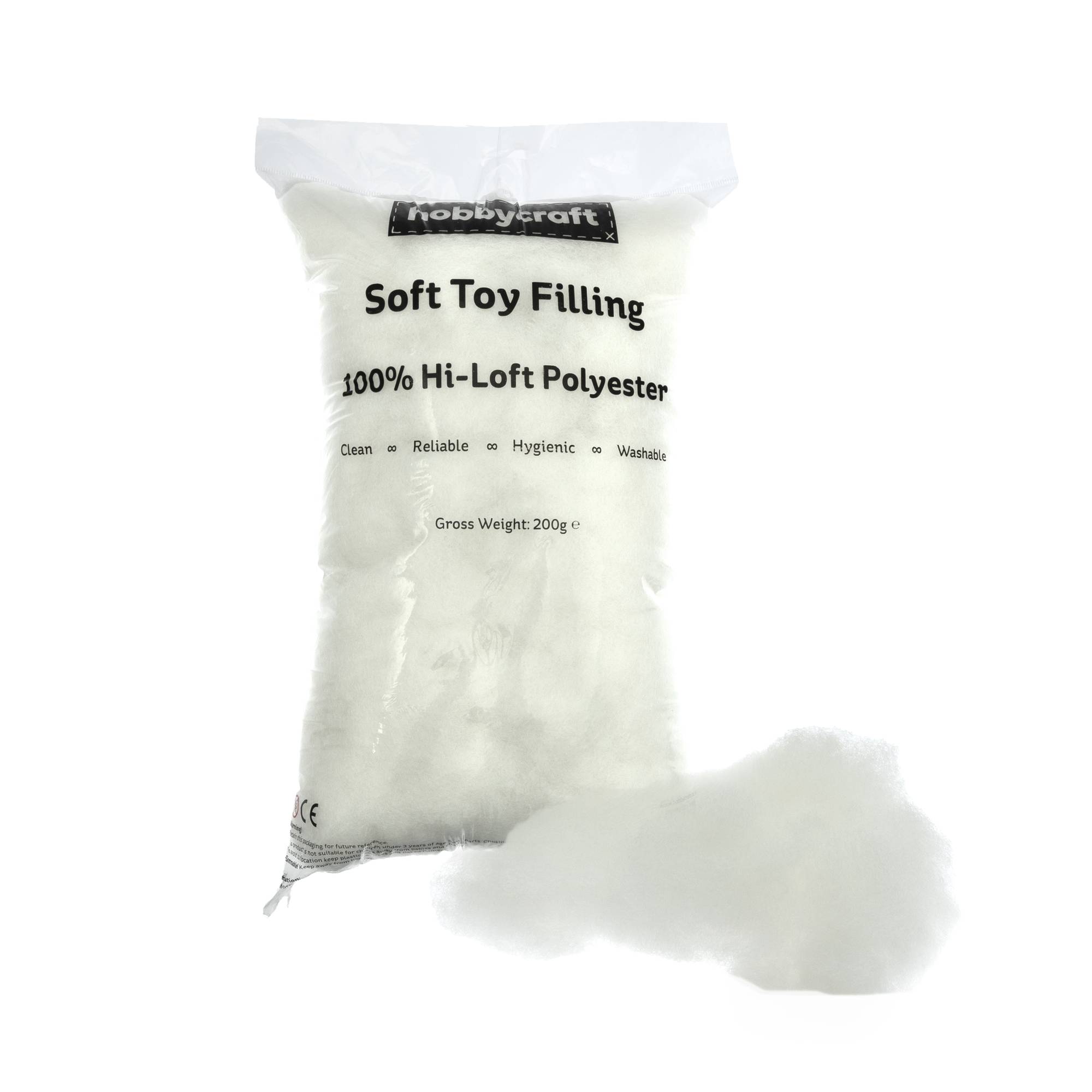 Soft Toy Polyester Filling 200g Hobbycraft