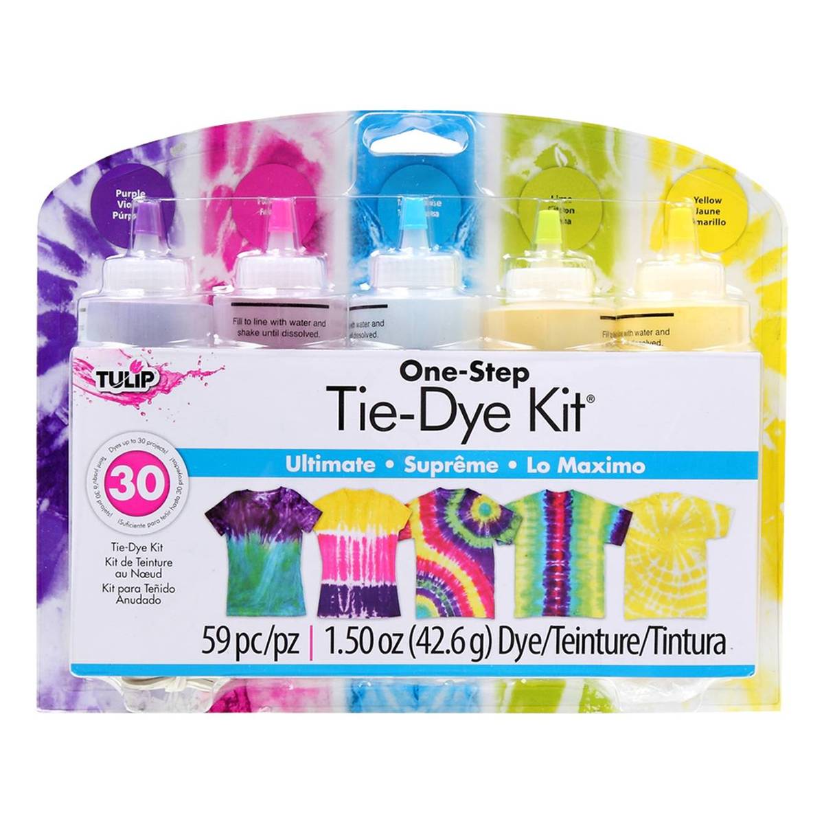 Tulip 32378 One Step 18-Color Tie-Dye Kit 