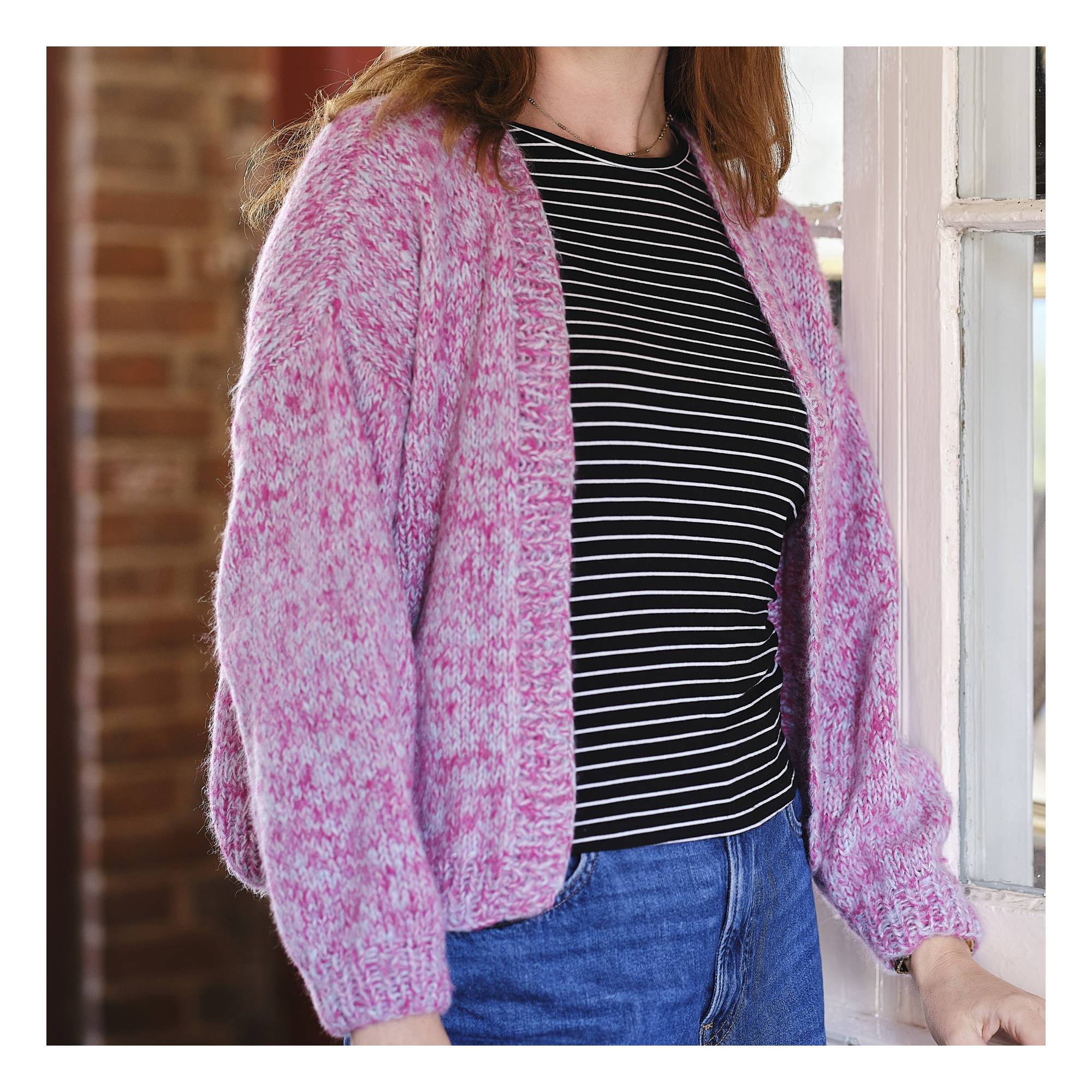 FLUFFY KNIT CARDIGAN CONSISTER ネイビー FLUFFY KNIT CARDIGAN | CONSISTER