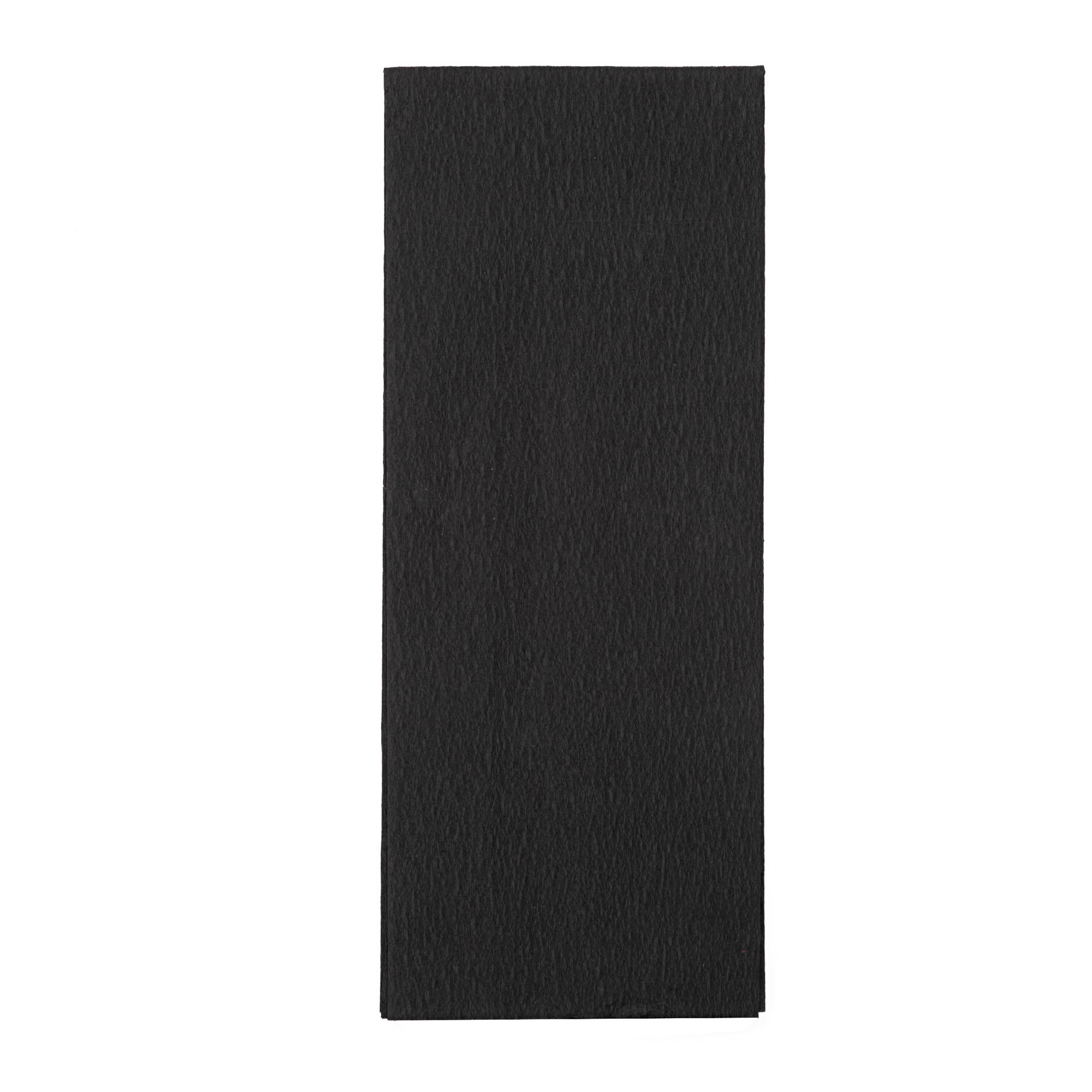 Black Crepe Paper 100cm x 50cm Hobbycraft