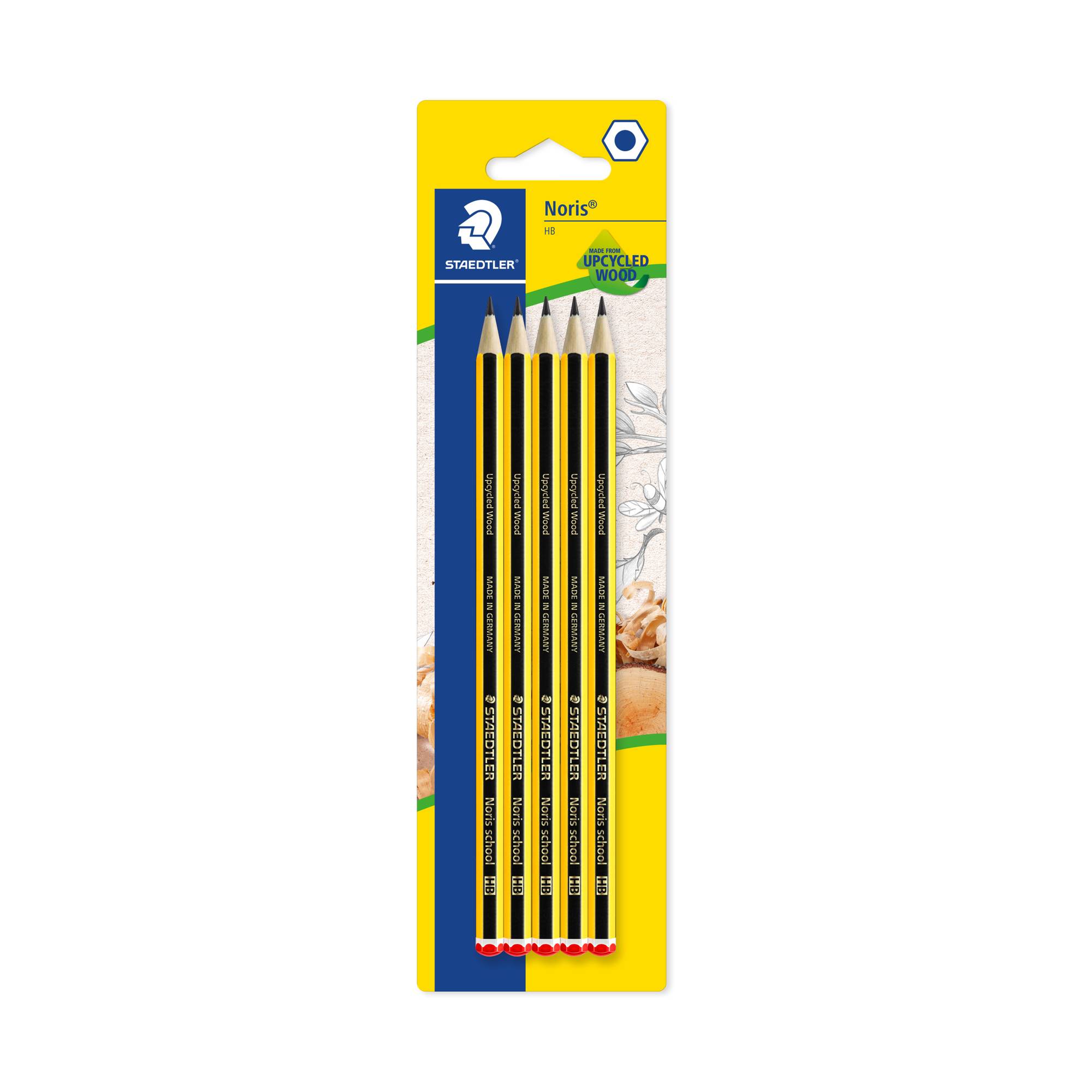 Staedtler HB Pencils 5 Pack Hobbycraft