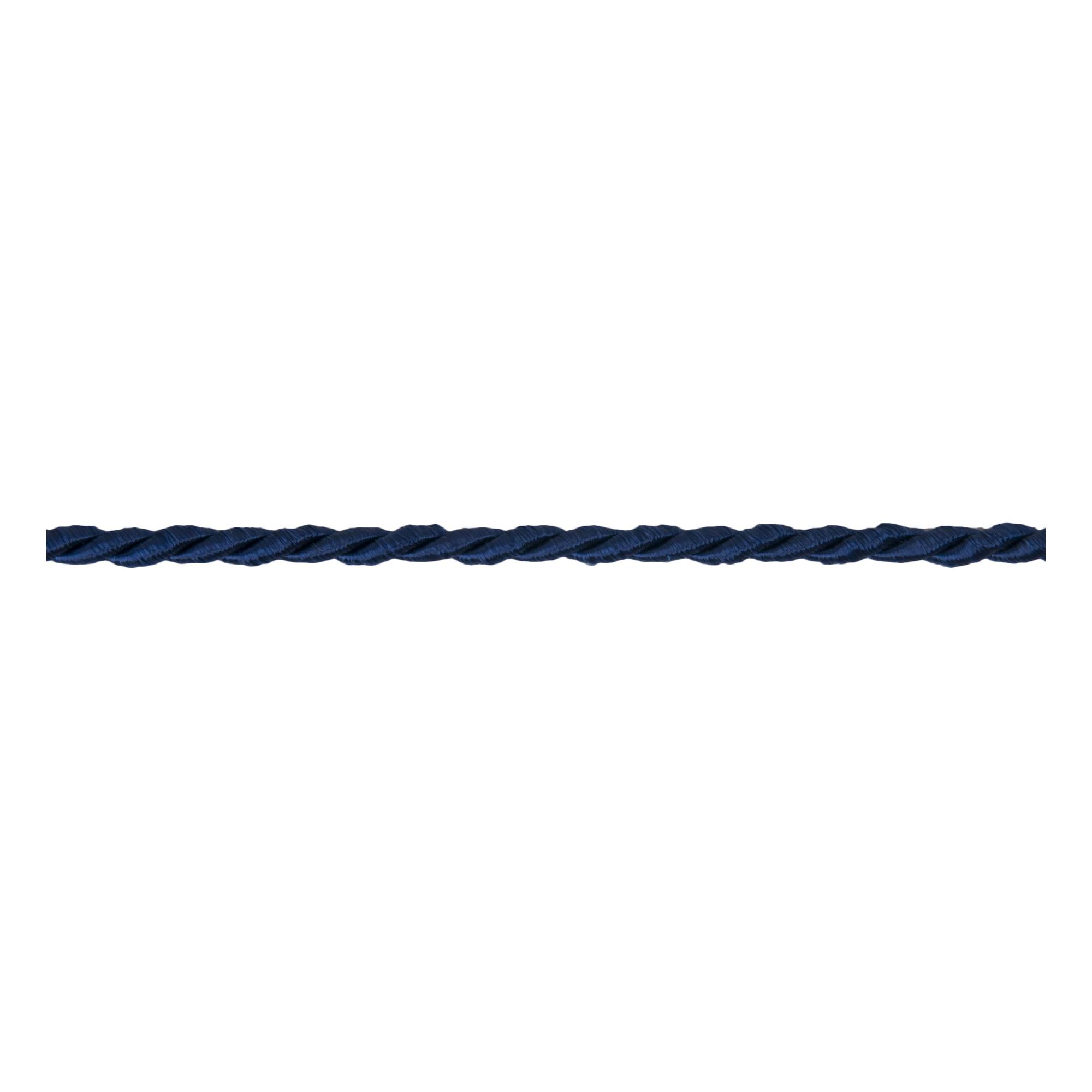 Navy 3mm Cord Trim by the Metre