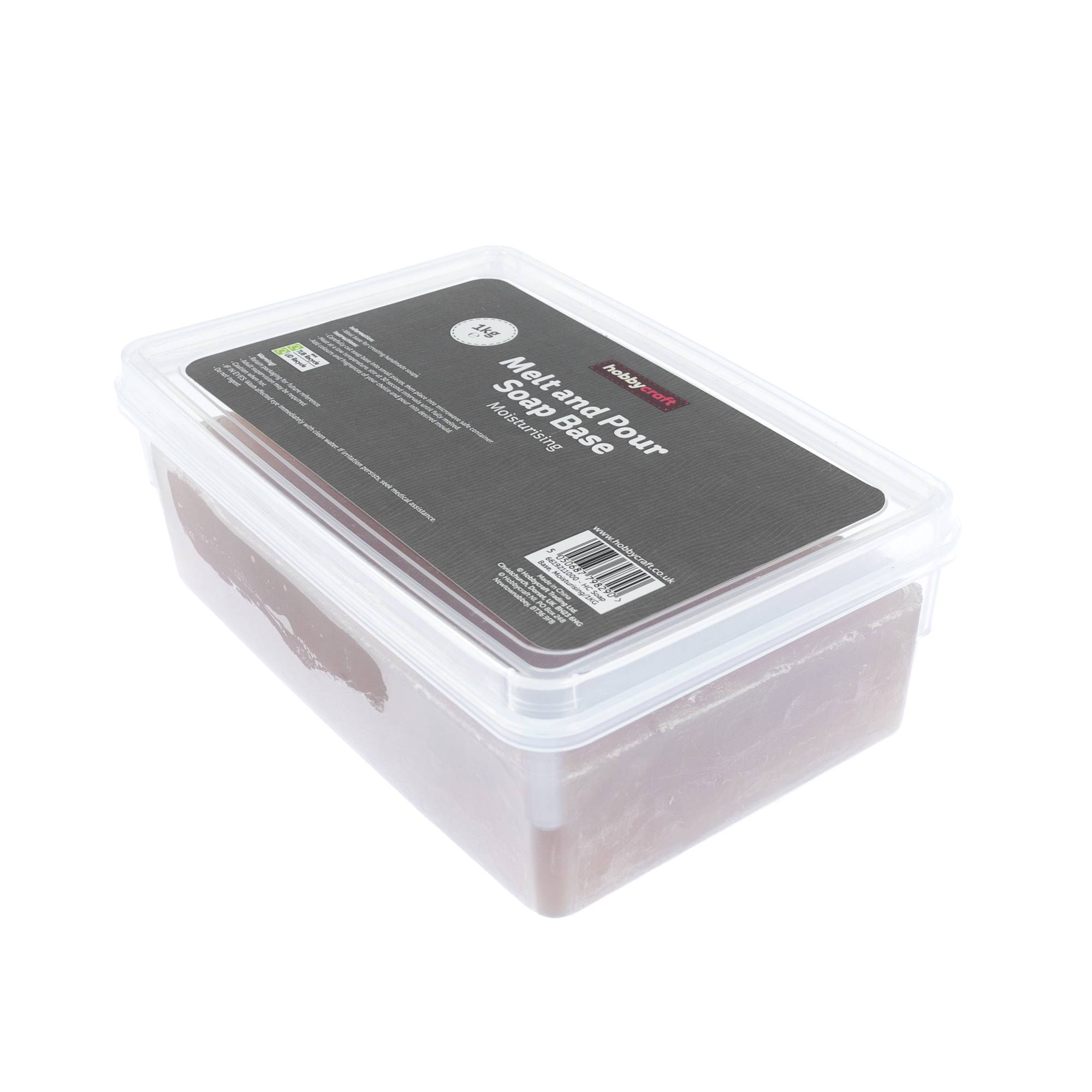 Moisturising Melt and Pour Soap Base 1kg Hobbycraft