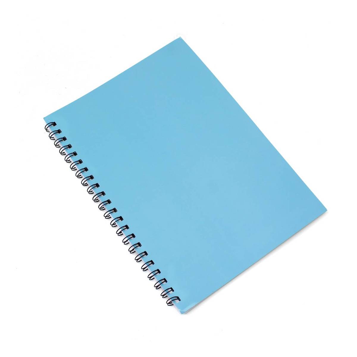 Blue Spiral Notepad A4 Hobbycraft