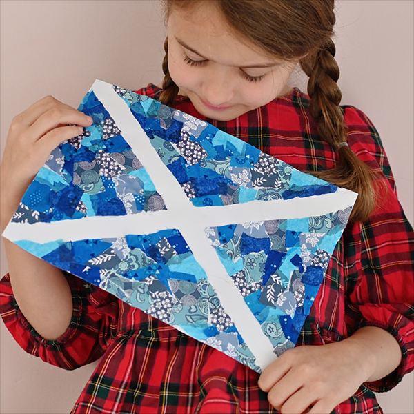 How to Make a Scottish Flag for St Andrew's Day Hobbycraft